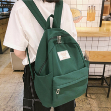 Fashion Waterproof Nylon Women Backpack Female High Quality School Bag For Girls Black Green Shoulder Bags Travel Bag Mochila 2024 - buy cheap