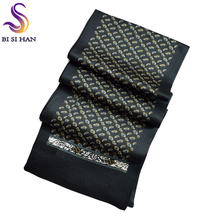 Pañuelo de seda impreso para hombre, bufandas masculinas de 2020x26cm, para primavera, otoño e invierno, novedad de 160 2024 - compra barato