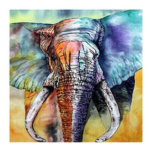 Full square/Round drill Diamond embroidery Majestic elephant 5D DIY diamond Painting Cross Stitch Rhinestone Mosaic    E26 2024 - buy cheap