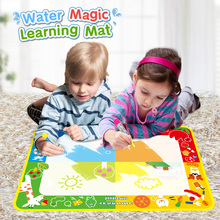 100x70 см волшебный коврик для рисования водой и 3 ручки большой размер коврик для рисования доска для рисования игрушки для рисования обучающие игрушки для детей 2024 - купить недорого