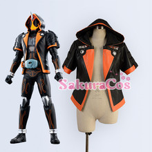 ¡Anime! Sudadera con capucha de Kamen Rider, uniforme gótico, disfraz de Ghost Ore, Damashii, para Halloween, diario, Unisex, envío gratis 2024 - compra barato