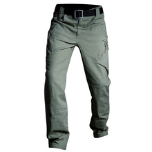 Мужские тактические военные брюки-карго IX9, мужские брюки-карго из 100 хлопка, Стрейчевые армейские брюки, повседневные брюки с большими карманами, мужские армейские брюки 2024 - купить недорого