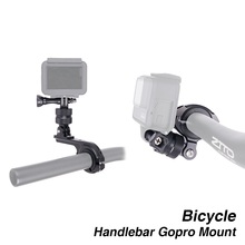 360 Bicycle Handlebar Rotatable GoPro Mount Bike Sport Camera Mount Holder Adapter Bracket for Go pro Xiaomi Virb MTB Road Bike 2024 - buy cheap
