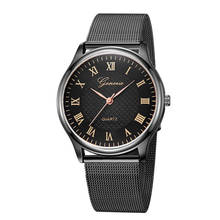 Reloj minimalista de cuarzo para hombre y mujer, pulsera de acero inoxidable, Orologio Uomo, nuevo diseño, 2018 2024 - compra barato