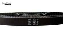 HTD5M belt 1250-5M-18 Teeth=250 Length 1250mm Width 18mm 5M timing belt rubber closed-loop belt 1250-5M S5M Belt 5M Pulley 2024 - buy cheap