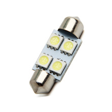 Ysy lâmpada de leitura para carro, 30x festoon 31mm 4smd 5050 12v 2024 - compre barato