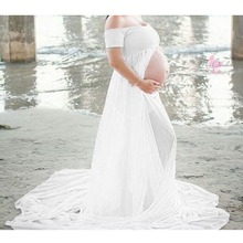 Chiffon Pregnancy Dress Photography Props Maternity Dresses For Photo Shoot Maxi Gown Dresses For Pregnant Women Clothes new 2024 - buy cheap