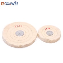 2pcs 4" 6" BUFFING POLISHING WHEELS for foredom Bench machine Buffing Polish grinder Wheel  Cotton Cloth wheels abrasive tools 2024 - buy cheap