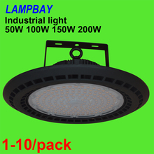 1-10/pack LED High Bay Light 50W 100W 150W 200W UFO Shaped Lamp Workshop Garage Warehouse Stadium Market Industrial Lighting 2024 - buy cheap