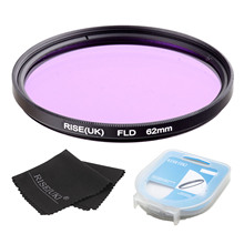 RISE (RU)-filtro FLD para objetivo de 62mm para Nikon, Canon, sony, DLSR, filtro de cámara + funda + regalo 2024 - compra barato