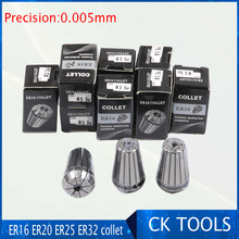 High Precision mm ER11 0.005mm collets 3mm-7mm ER 11 Spring Collet Suitable for ER 5U Collet Chuck Holder 2024 - buy cheap