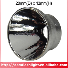 Refletor de alumínio op de 20mm (d) x 13mm (h) para flash flash cree 2024 - compre barato