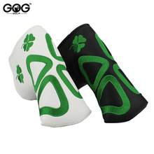 1pcs New golf putter cover headcover lucky grass PU cover For Blade Golf Putter High Quality White Black 2 kinds 2024 - buy cheap