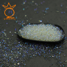 Mini cuentas de Caviar para uñas, tachuelas de camaleón en polvo, diamantes de imitación de AB de estrás, Micro bolas, mármol, vidrio AB transparente 2024 - compra barato