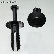 shhworldsea 100pcs auto fasteners Bumper Rivet for BMW 51111964186 2024 - buy cheap