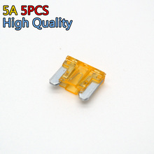 5Pcs 5A Auto Car Assortment Vehicle Truck Motorcycle ATC Mini Blade Fuse 2024 - buy cheap