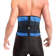 Women Men's Elastic Abdominal Corset Back Lumbar Brace Support Belt Waist Orthopedic Posture Back Belt Correction S-XXL 2024 - buy cheap