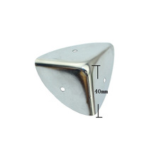 40 мм античный стиль металла Box защитный чехол для угловой крышки, Хромированный Цвет 2024 - купить недорого