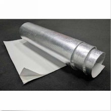 Mayitr 1pc 12"x24" Heat Shield Barrier Heat Reflective Adhesive Backed Aluminum Fiberglass Cloth with PSA 2024 - buy cheap