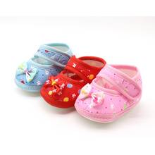 Bowknot Baby Girl Lace Lovely Shoes Toddler Prewalker Anti-Slip First Walker Simple Baby Soft Shoes 2024 - buy cheap