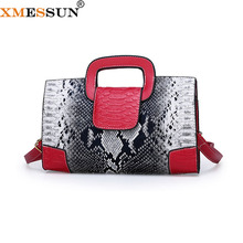 XMESSUN-Bolso de mano con diseño de serpiente para mujer, bandolera de hombro, tipo sobre, para ir de compras, F261, 2021 2024 - compra barato