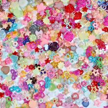 20-200Pcs/lot Imitation Pearls Beads Half Round Flatback Sunflower Stamens Wedding Cards DIY Decoration Jewelry Making 2024 - buy cheap