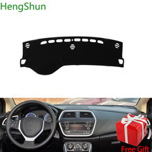 For SUZUKI S.cross 2014-2015 Car Styling Dash Mat Dashmat Dashboard Sticker Cover Sun Shade Dash Board Cover Carpet 2024 - buy cheap