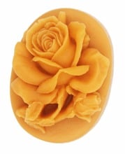 3D Rose with leaf Silicone Soap mold DIY Hangmade Craft 3d soap molds S552 2024 - buy cheap