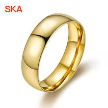 SK мужское кольцо, модные кольца Anillos, ювелирные изделия на палец, лаконичные Anelli Homme, гладкие, 316L, нержавеющая сталь, Прямая поставка, кольца для мужчин TR0002 2024 - купить недорого