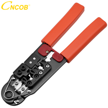Щипцы для кабеля CNCOB, инструмент для обжима телефонных вилок, модульный обжимной инструмент 2 в, 8P8C/RJ-45,6P6C/RJ12, 6P4C/RJ-11,6P2C 2024 - купить недорого