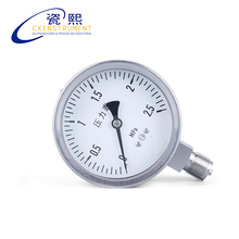 Stainless Steel Pressure Gauge With 0~60 Mpa 60mm Radial Install 2.5% Accuracy Air Pressure Gauge 2024 - buy cheap