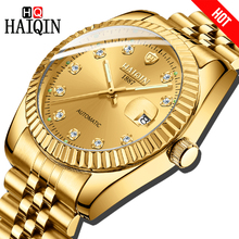 Haiqin Men Watch Automatic Mechanical Luxury Business Watch Men Steel Military Waterproof Watch Gifts Reloj mecanico de hombres 2024 - buy cheap