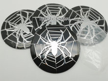  10 Set(1 Set=4pcs) OEM spider Wheel Rim Hub Center Cap Sticker  Car wheel center cap cover sticker Car Accessories  2024 - buy cheap