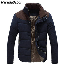 NaranjaSabor-abrigos térmicos informales para hombre, Parkas gruesas a la moda, ropa de marca N454, invierno, 2020 2024 - compra barato