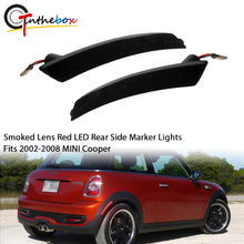 Gtinthebox Euro Smoked Lens Red Full LED Rear Side Marker Lights For MINI Cooper R55 R56 R57 R58 R59 R60 R61 Wheel Arches Lights 2024 - buy cheap