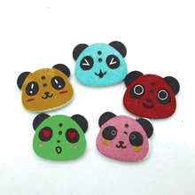 50pcs Mixed Panda Wooden Sewing Buttons For Clothing Needlework Scrapbooking Wood Botones Decorative Crafts Diy Accessories 2024 - buy cheap