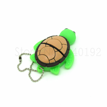 Unidad Flash USB 2,0 con dibujos de tortuga verde, Pendrive Creativo, lápiz de memoria, regalo, 32GB, 16GB, 8GB y 4GB 2024 - compra barato