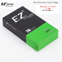 RC1215M1-1 EZ Revolution Cartridge Tattoo Needles Regular Long Taper Magnum # 12 ( 0.35 ) Machines Supply 20 pcs Box 2024 - buy cheap