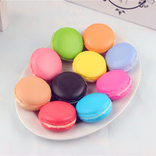 Simulation Macaron Food Squishy Toys Children Super Slow Rising Kid Decompression Toys Stress Reliever Gift 2024 - buy cheap