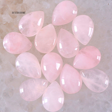 Water Drop 18x13MM Cabochon CAB Natural Stone Bead Pink Crystal For Jewelry Making Necklace Pendant Bracelet Earrings 10Pcs K812 2024 - buy cheap