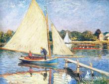 Claude Monet-Colección de Arte en lienzo, lienzo de alta calidad, pintado a mano 2024 - compra barato