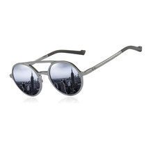 MYDYICAT-Gafas de oro negras para hombre y mujer, lentes de sol redondas de marca de lujo, Retro, Vintage, UV400, estilo Retro 2024 - compra barato