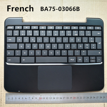 Teclado para ordenador portátil con panel táctil, reposamanos para Samsung Chromebook Xe500c21 FR BA75-03066B/BA75-03066C, diseño francés/alemán, nuevo 2024 - compra barato