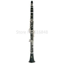Buffet-clarinete e11, alta qualidade, 17 chaves, instrumento musical de sopro, tubo preto, frete grátis 2024 - compre barato