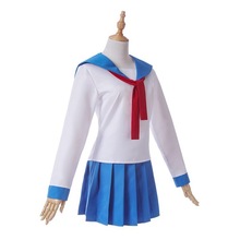 pop team epic Cosplay Costumes shirt skirt Poputepipikku popuko pipimi wig Woman School Uniform Anime party Japanese Sailor suit 2024 - buy cheap