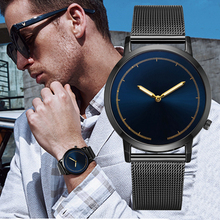 Lvpai Брендовые Часы мужские деловые модные часы 2018 роскошные черные синие кварцевые наручные часы из нержавеющей стали мужские часы 2024 - купить недорого
