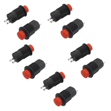 New 10 x Momentary SPST NO Red Round Cap Push Button Switch AC 250V/1.5A 125V/3A 2024 - buy cheap