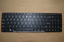 Клавиатура для LENOVO V570 V570C V575 Z570 Z575 B570 B575 B570 V580 B580 black 2024 - купить недорого