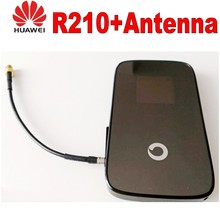 Оригинальный разблокированный LTE 100 Мбит/с Vodafone Mobile Wi-Fi HUAWEI беспроводной 4G Роутер R210 с поддержкой LTE 800/1800/2600 МГц с антенной 2024 - купить недорого