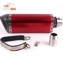 Newest 51mm 3 color Motorcycle Exhaust Muffler Tip Pipe Dirt Pit Bike ATV 2024 - buy cheap